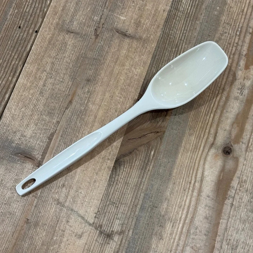 Vintage Foley Nylon Basting Spoon Cream White Kitchen Utensil 11 Inch